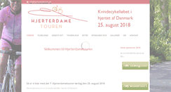 Desktop Screenshot of hjerterdametouren.dk
